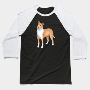 Sable Smooth Collie Dog Baseball T-Shirt